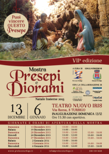 Mostra presepi e diorami 2015 Turbigo